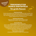 Bild in Galerie-Betrachter laden, Trockenfutter Huhn & Kartoffeln für grosse Rassen - Zusammensetzung