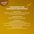 Bild in Galerie-Betrachter laden, Trockenfutter Strauss & Kartoffeln - Zusammensetzung