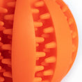 Bild in Galerie-Betrachter laden, Zahnpflegeball Hund (orange) im Detail