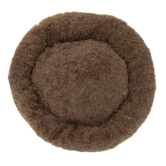 Brauner, kuscheliger Hundedonut