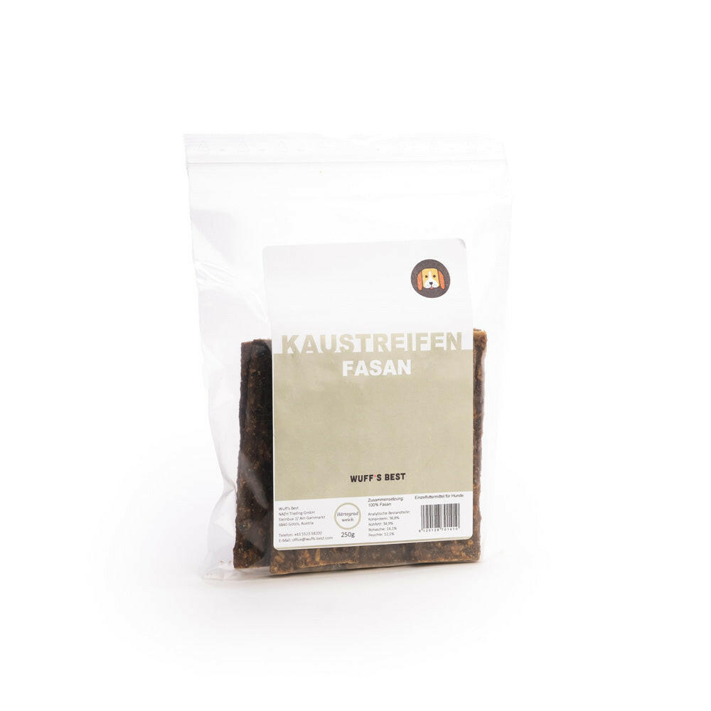 Kaustreifen Fasan 250g Beutel