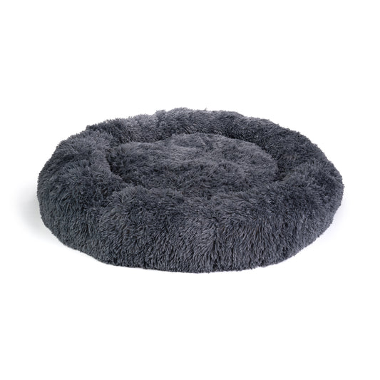 Kuscheliges Hundebett Anthrazit - 100 cm