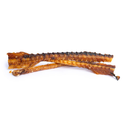 Getrocknete Lachsstücke für Hunde (90g oder 1.000g)