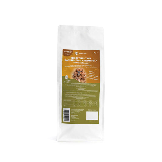 WuffsBest_Hundefutter_Kaninchen&Kartoffeln_kleine_Rassen_1kg