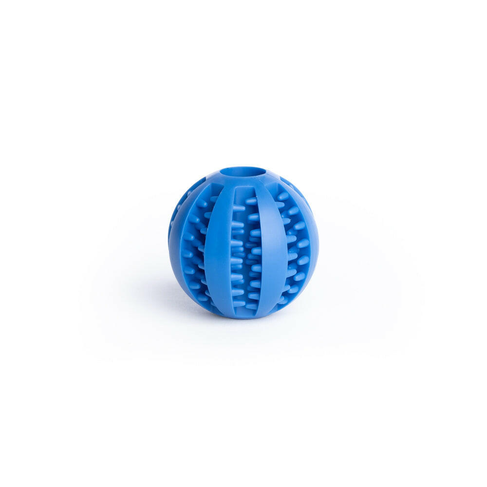 Zahnpflege Ball für Hunde (marine-blau) Größe S (48 mm)